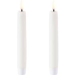 Uyuni 2-pack White LED Candle 13cm 2pcs
