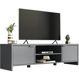 Madesa Modern Grey TV Bench 145x40cm