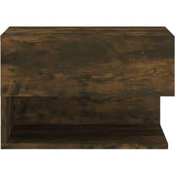 vidaXL 816946 Smoked Oak Sengebord 29.5x46cm