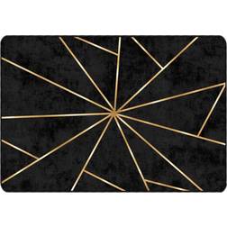 vidaXL Washable Guld, Sort 120x180cm
