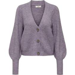 JDY Drea Knitted Cardigan - Lavender Gray