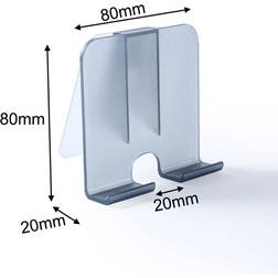 Dechoicelife Multi-function Plastic Wall Mount Bracket