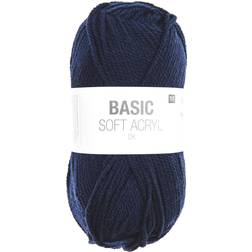 Rico Design Basic Soft Acrylic DK Nachtblau 155m