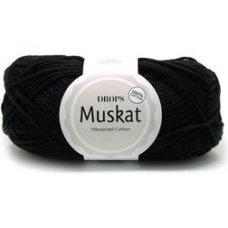 Drops Design Muskat Uni Colour Black 100m