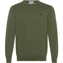 Timberland Williams River Men's Cotton Sweater - Black Forest Green