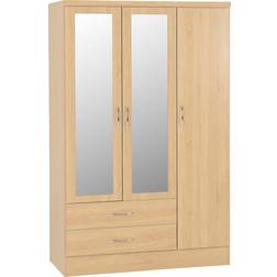 SECONIQUE Nevada Sonoma Oak Effect Wardrobe 116x182.5cm