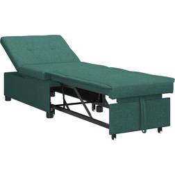 vidaXL Extendable Dark Green Sofa 191cm 1 pers.