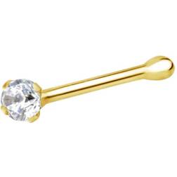 Siam Kody Piercing Nose Pin - Gold/Diamond