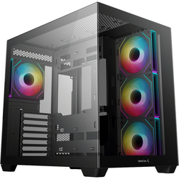 DeepCool CG530 4F Tempered Glass Black