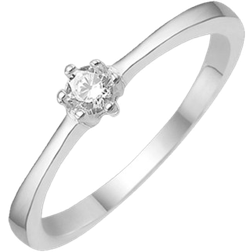 Støvring Design Ring - Silver/Transparent