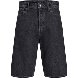 Jack & Jones Ron Original Extra Baggy Fit Denim Shorts - Black/Black Denim