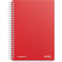 Mayland Daily Calendar PP Plastic 2025 Red