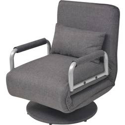 vidaXL Swivel Dark Grey Lænestol 80cm