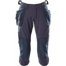 Mascot Accelerate ¾ Length Trousers with Holster Pockets - Dark Navy