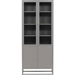 Venture Design Bakal Light Grey Vitrinskåp 80x190cm