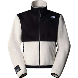 The North Face Women’s Retro Denali Jacket - White Dune/TNF Black/Tiger Stripe Print