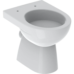 Geberit Stand-Tiefspül-WC RENOVA Abgang horizontal, teilgeschlossen weiß