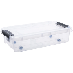 Plast Team Container Lidded Transparent Opbevaringsboks 31L