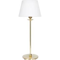 Konsthantverk Uno Brass/White Bordslampa 39cm
