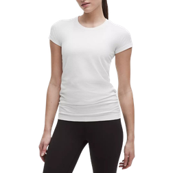 Lululemon Swiftly Tech Short Sleeve Shirt 2.0 Hip Length - White