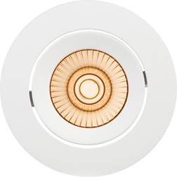 Namron Alfa Reflector Downlight WarmDim Matt White Takplafond ∅ 9.5cm