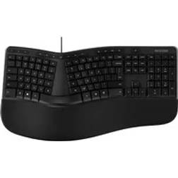 Incase Ergonomic Keyboard Office USB QWERTY Black