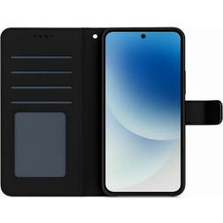 Samsung A56 Leather Wallet 4 Card Black