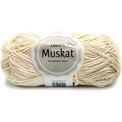 Drops Design Muskat Uni Colour Off White 100m