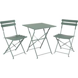 Brafab Ponte - Green Caféset, 1 Bord inkl. 2 Stolar