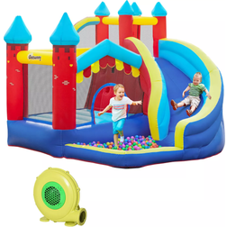 OutSunny Bouncy Castle with Slide
