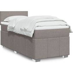vidaXL 3289248 Taupe Kontinentalsäng 90x200cm