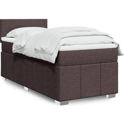 vidaXL 3289247 Dark Brown Kontinentalsäng 90x200cm