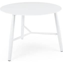 Brafab Vannes Ø60cm - White Sidobord