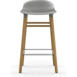 Normann Copenhagen Form Grey/Oak Bar Stool 77cm