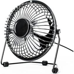 Status 4" USB Mini Fan Black