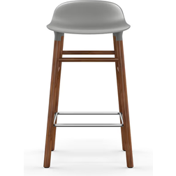 Normann Copenhagen Form Grey/Walnut Barstol 77cm