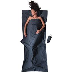 Cocoon TravelSheet Organic Cotton 220 x 90cm - Heather Grey