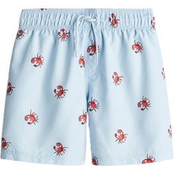 H&M Dreng Badeshorts - Lyseblå/Krabber