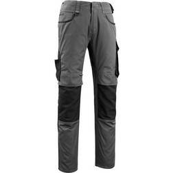 Mascot Lemberg Unique Trousers with Kneepad Pockets - Dark Anthracite/Black