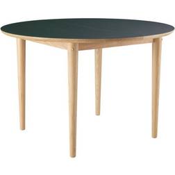 FDB Møbler C62E Dark Green Spisebord 115cm