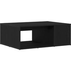 vidaXL 862627 Black Oak Coffee Table 67x90cm