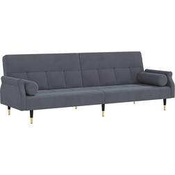 vidaXL 351858 Dark Grey Sofa 216cm 3-Sitzer
