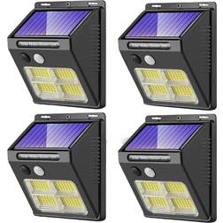 Garden Gear White 112 LED Motion Sensor 4 Pack Ground Lighting