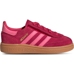 adidas Infant Handball Spezial Comfort Closure Elastic Lace - Ruby Red/ Lucid Pink/Gum