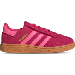 adidas Kid's Handball Spezial Comfort Closure Elastic Lace - Ruby Red/ Lucid Pink/Gum