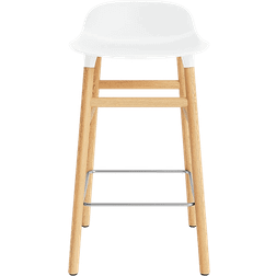Normann Copenhagen Form White/Oak Barstol 77cm