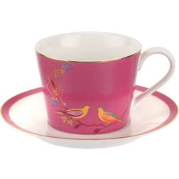Portmeirion Sara Miller Chelsea Pink Tea Cup 20cl 2pcs