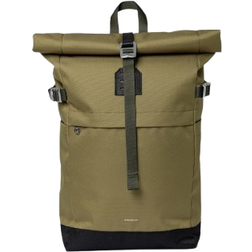 Sandqvist Icon Rolltop Backpack M - Olive Drab