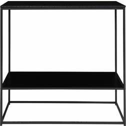 House Nordic White Black Konsolbord 36x80cm