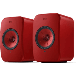 KEF LSX II Lava Red